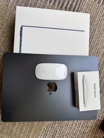 Macbook air the big 15 inch screen -M5-16GB RAM -512GB HD +  apple magic mouse +