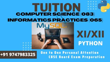 Computer Tuition  CBSE Grds** 11,12 - IMO/Botim/WhatsApp** : +91 9747983325 (D) photo 1
