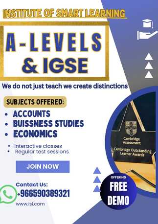 “Excel In A Level & IGCSE With Top Educators!” photo 1