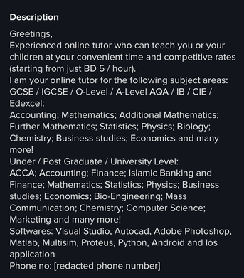 Math University Teacher For All Subjects Especially Math ONLINE OFFLINE photo 2