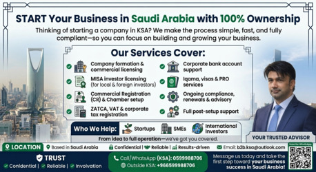 BUSINESS Consultancy✅BUSINESS Formation✅--BUSINESS Advisory✅ANYWHERE In Saudi Arabia✅... photo 3