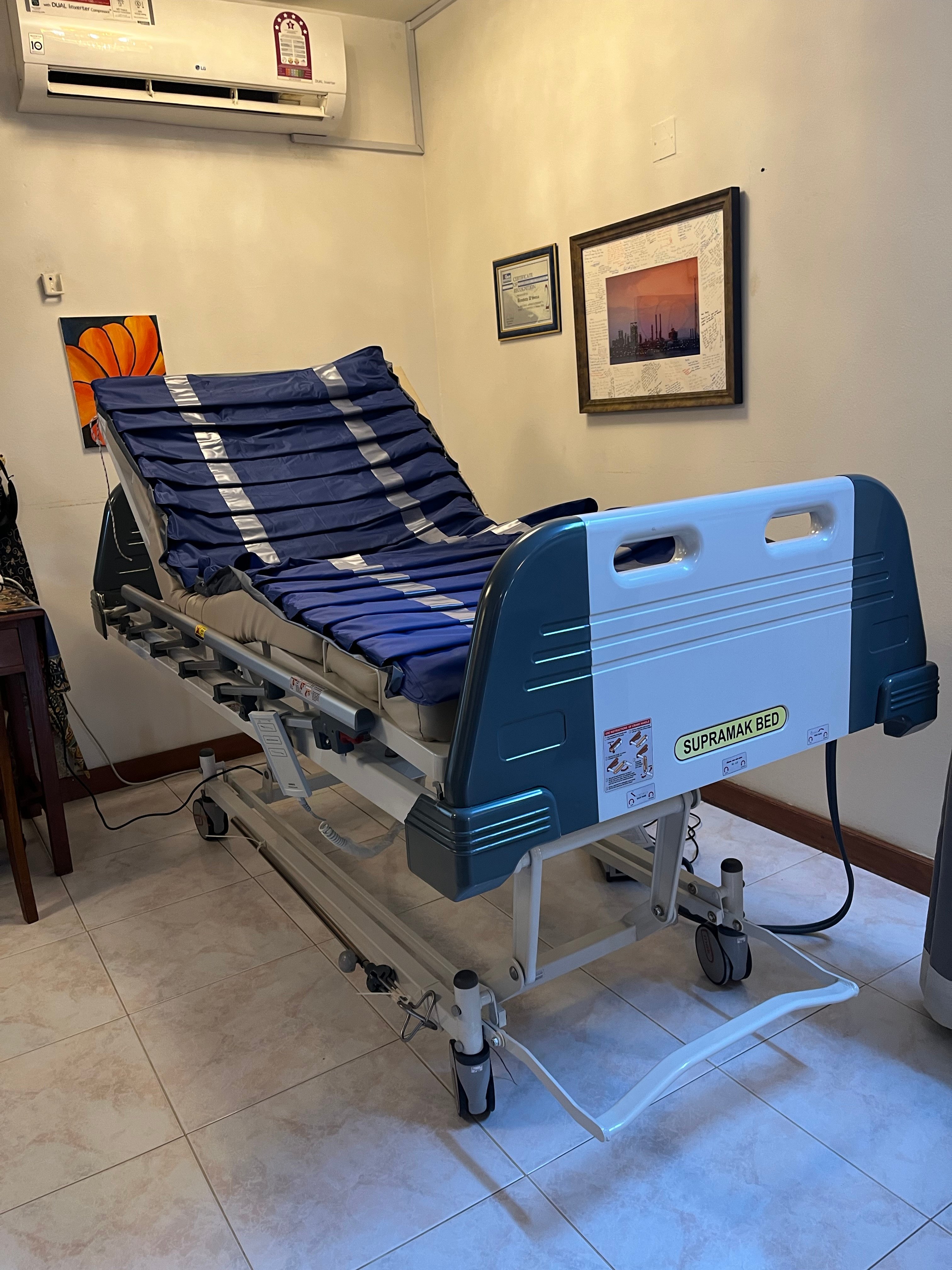 Medical Bed + Air Mattress