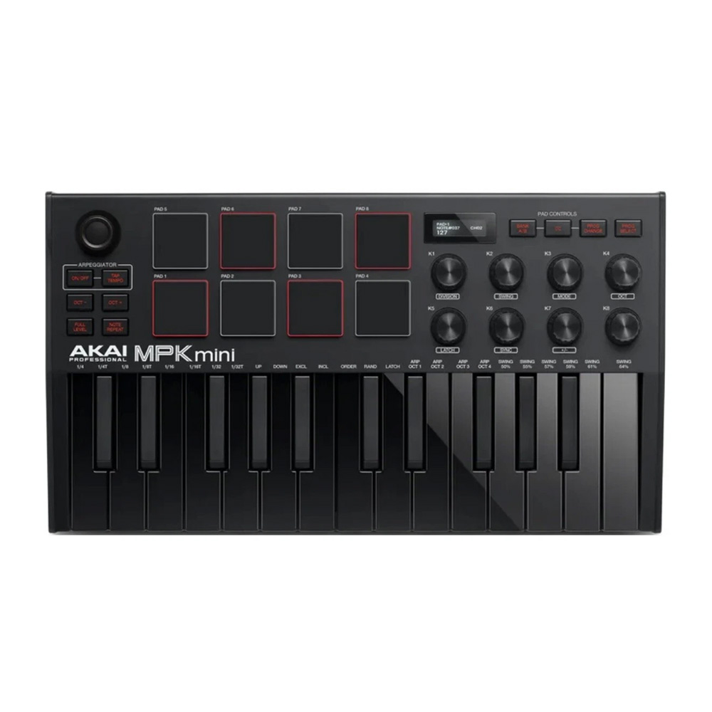 Akai Pro MPK Mini MK3 Black Special Edition MIDI Keyboard photo 2