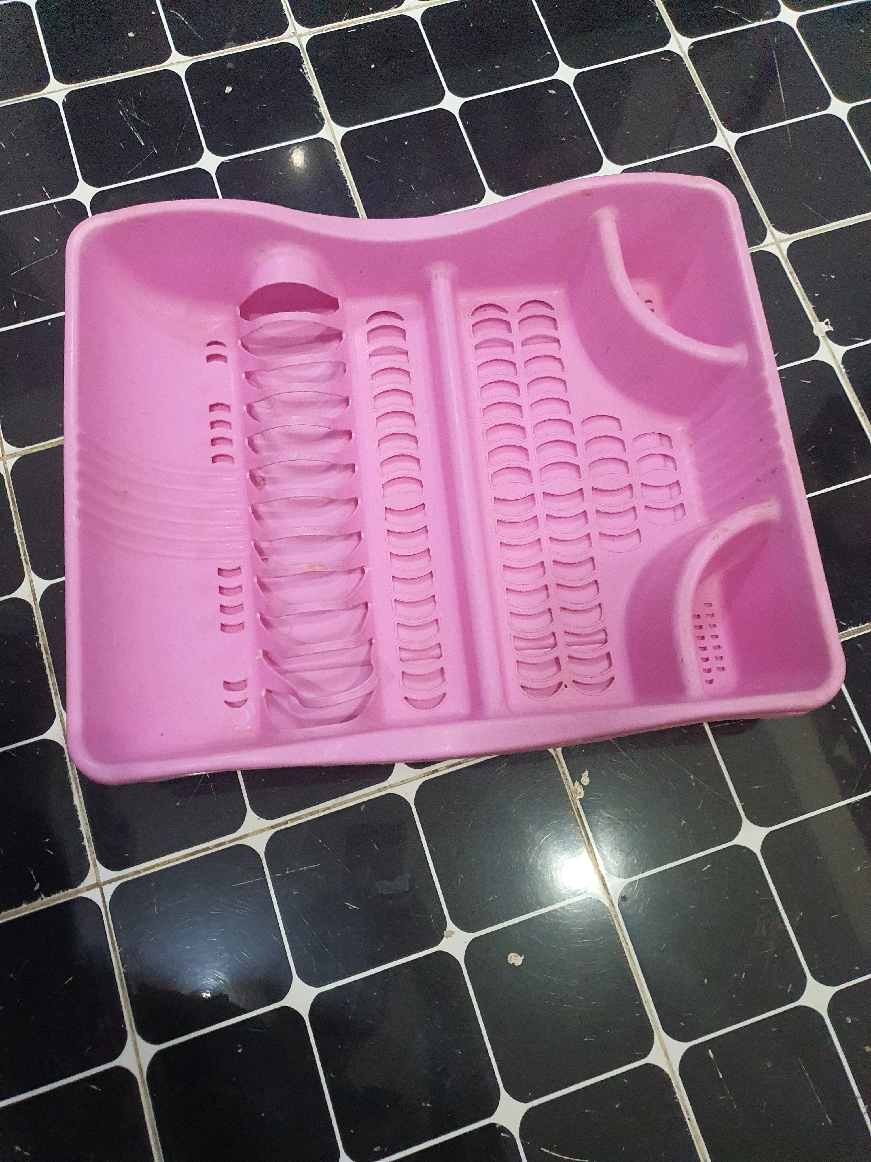 Plastic storage dish drainer photo 3