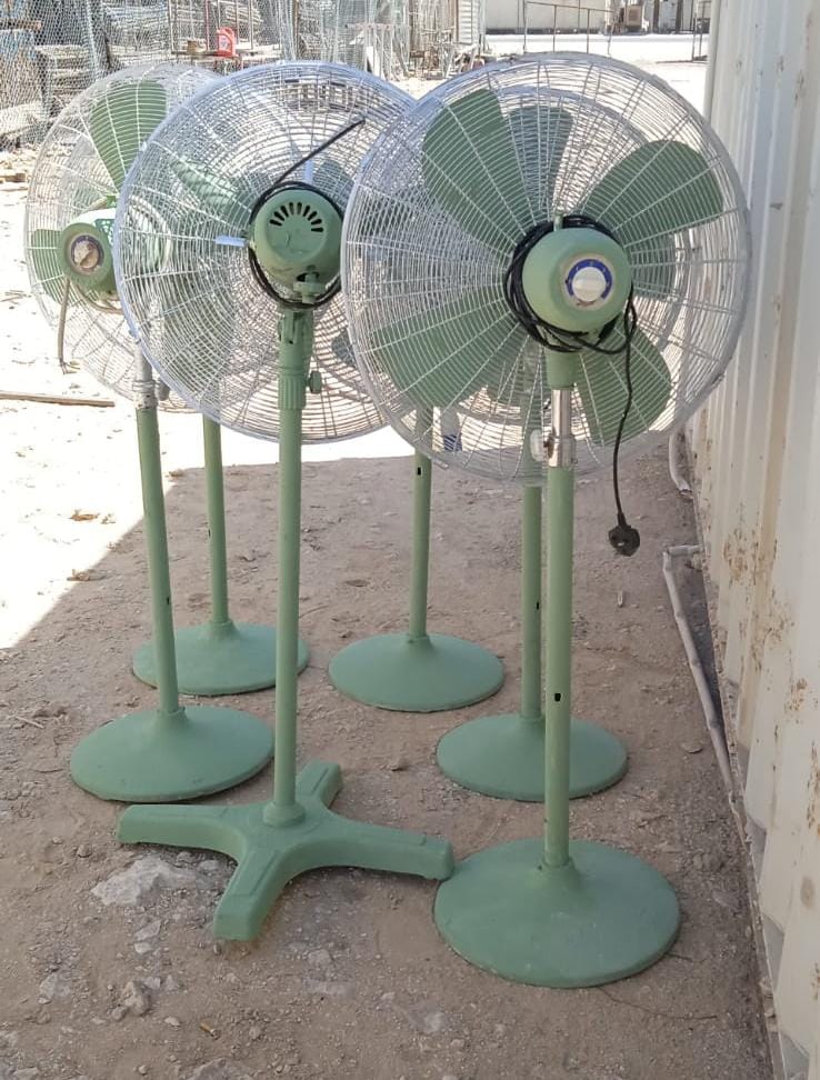 Used and New Standing/ Industrial Pedestal Fan 24" for Sale photo 4