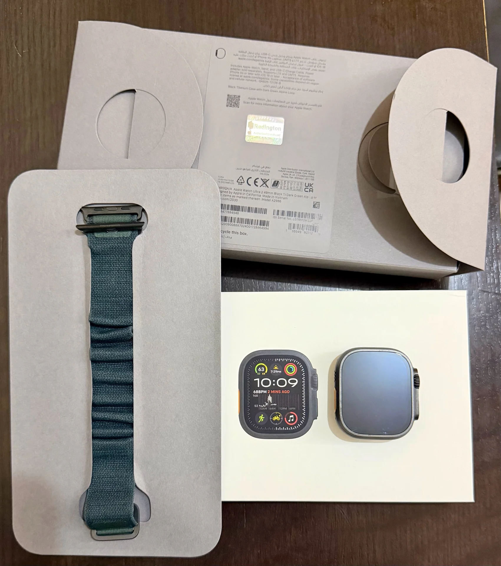 Apple Watch Ultra 2 Titanium Black 49mm photo 1