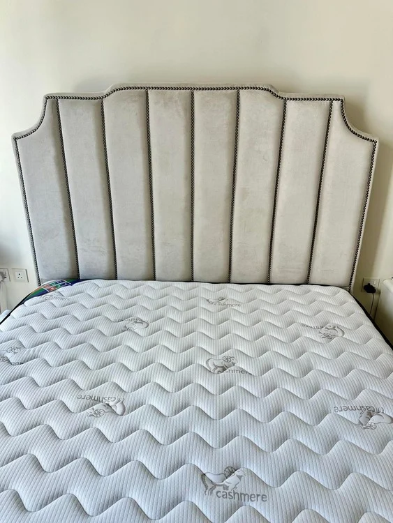 Pan Home Queen Bed and Mattress photo 1