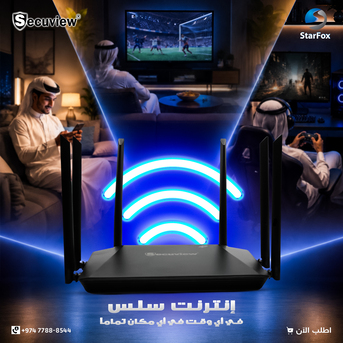 QAR 240,  Secuview 11ac 1200Mbps Wide-Range Wireless 4G LTE Router. photo 2