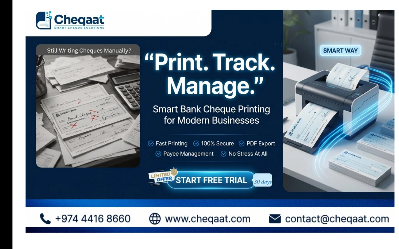 CHEQAAT Smart Cheque Printing Software – 1 Month Free Trial photo 3