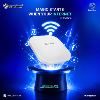 QAR 270,  Secuview 1200Mbps Dual-Band Wireless Access Point. photo 1