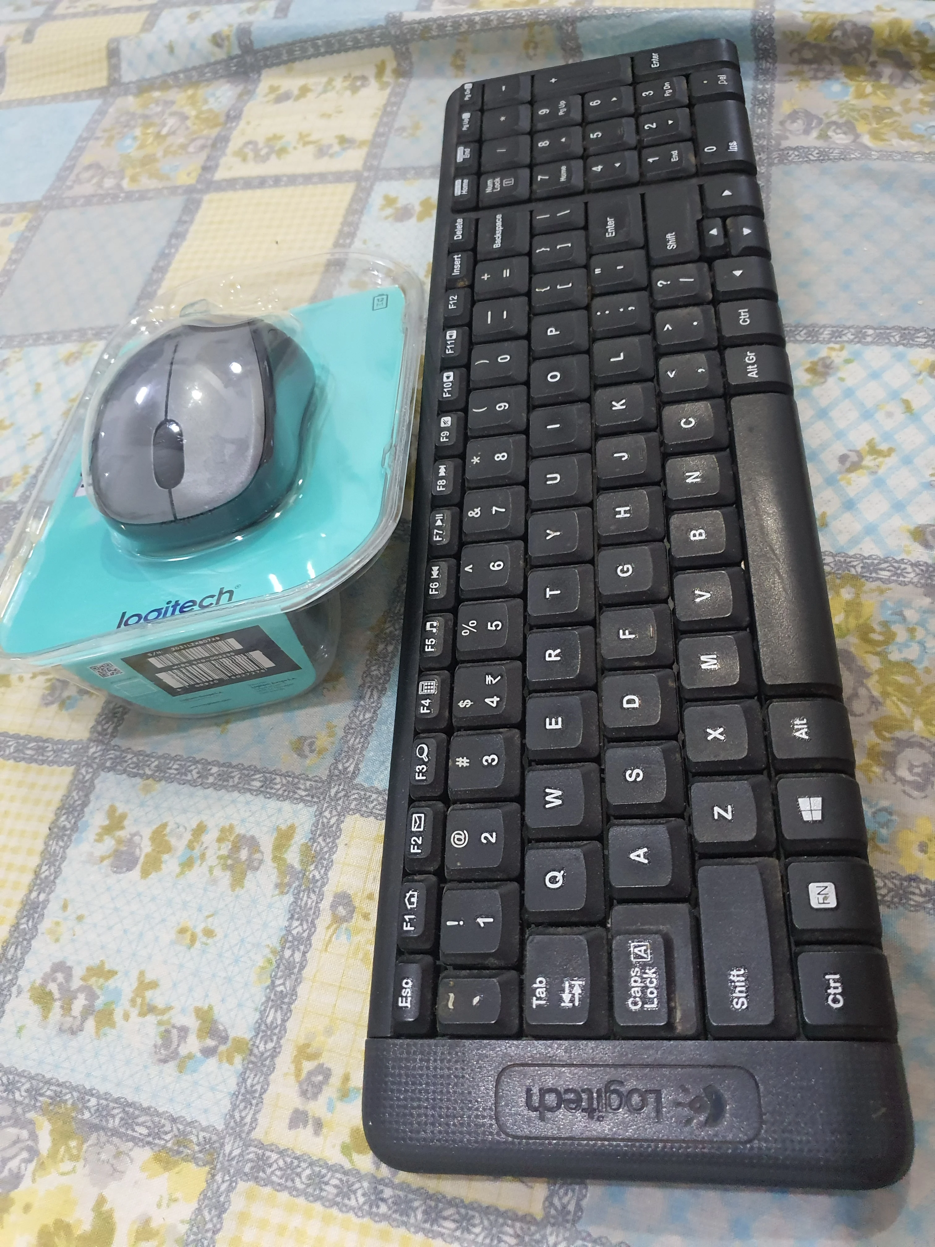 Brand new LOGITECH wireless keyboard and mouse