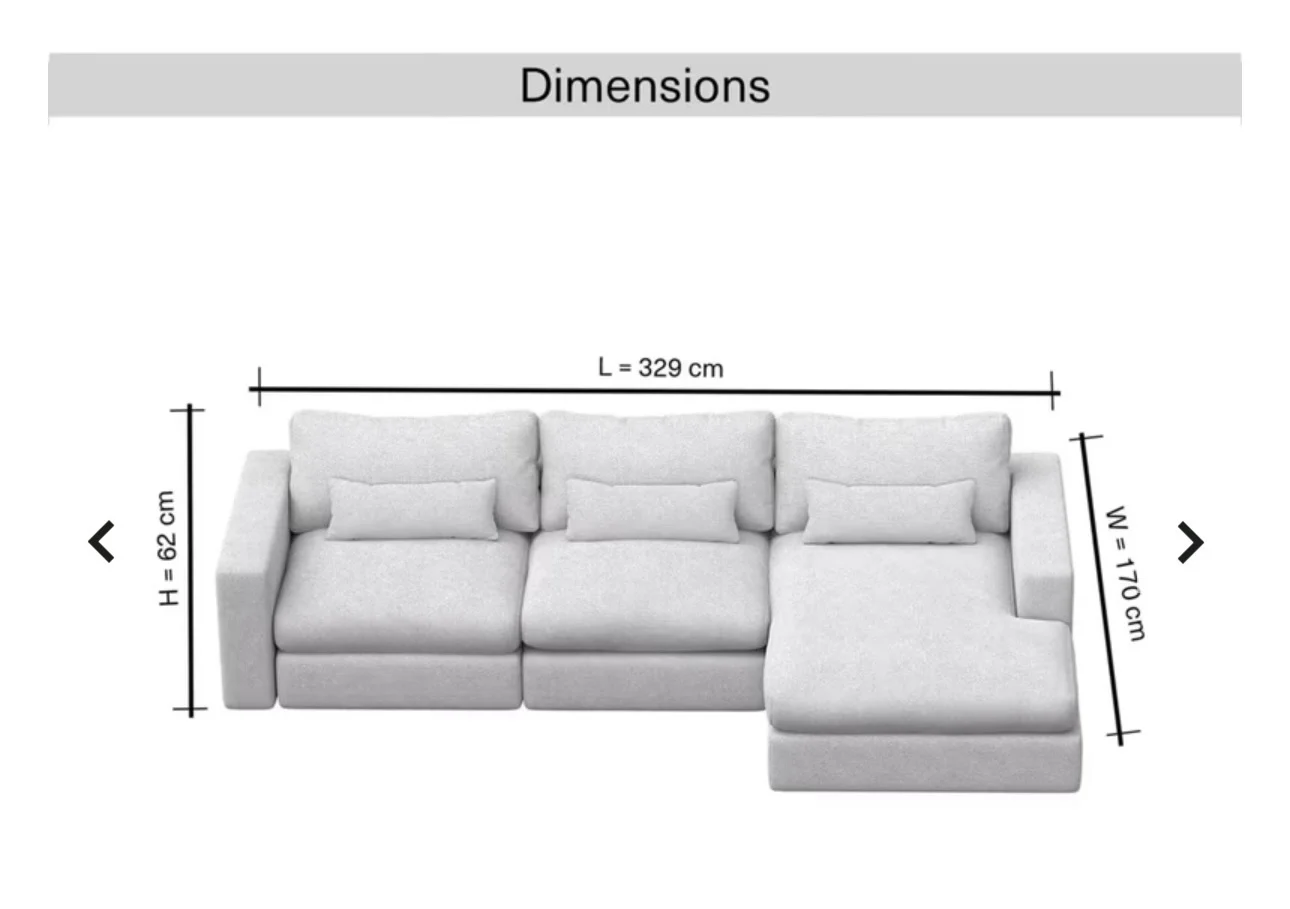 3 Seater Modular Sofa photo 2