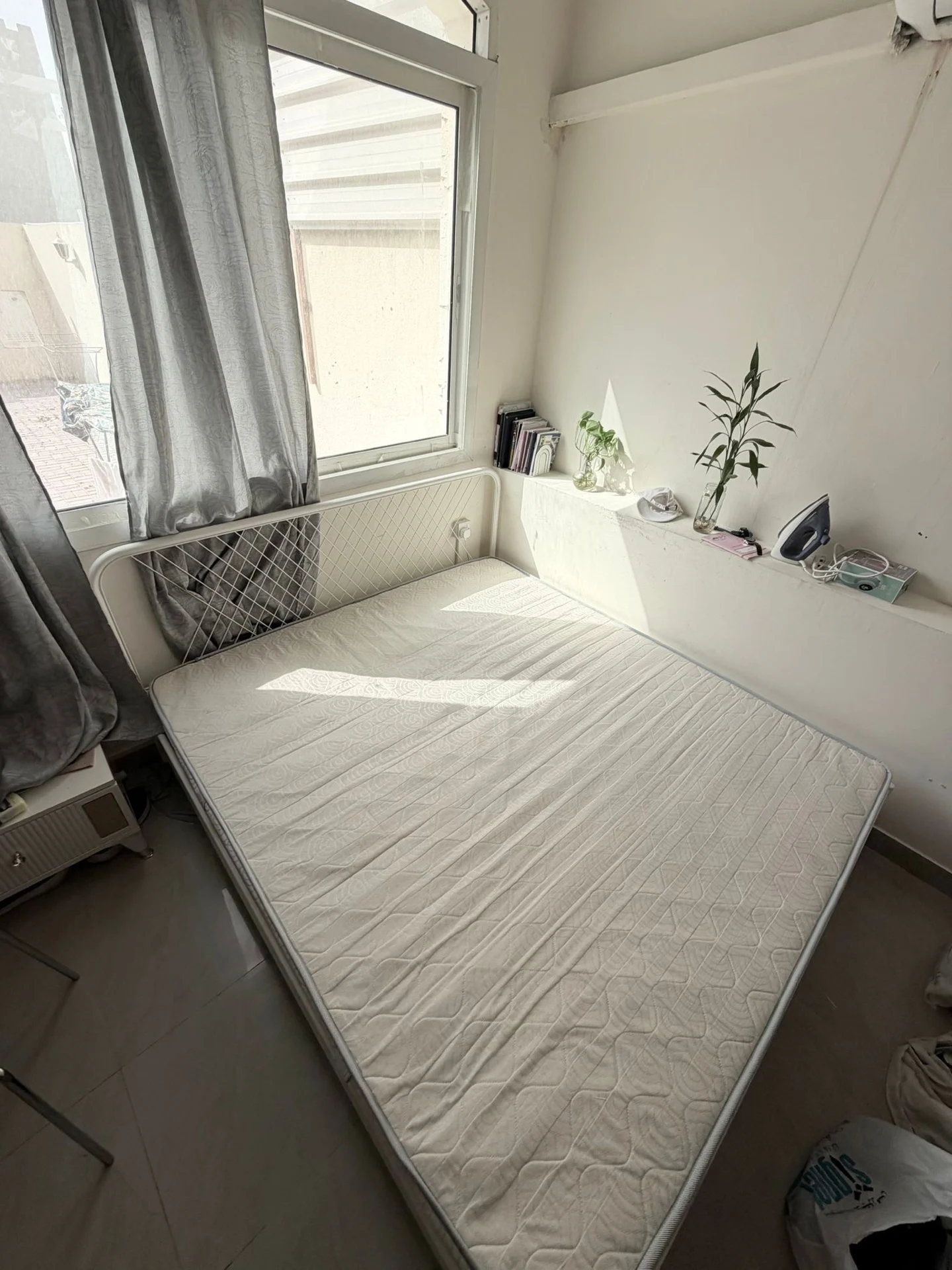 IKEA BED FRAME AND MATTRESS photo 2