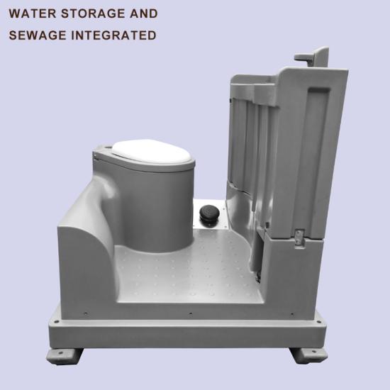 PLASTIC PORTABLE TOILET FOR SALE WITH SINK & URINAL - MADE IN QATAR photo 5