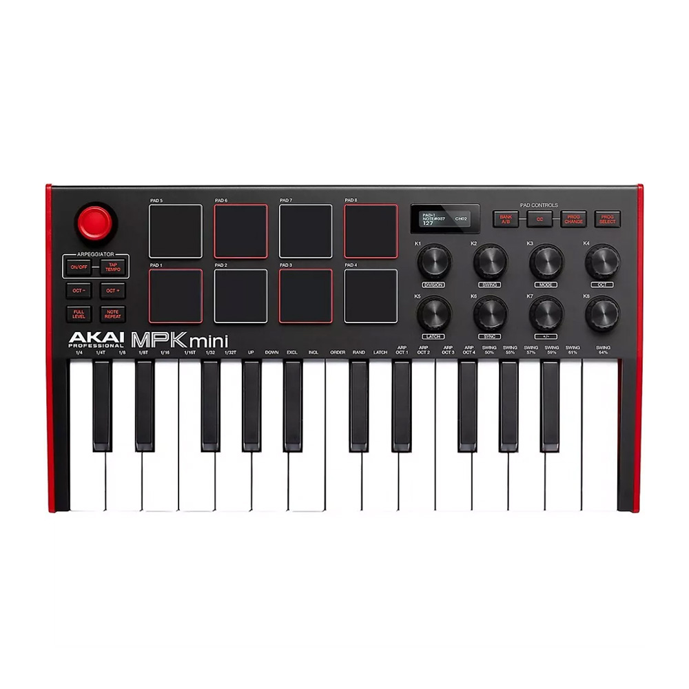 Akai Pro MPK Mini MK3 MIDI Keyboard Controller – NEW photo 2