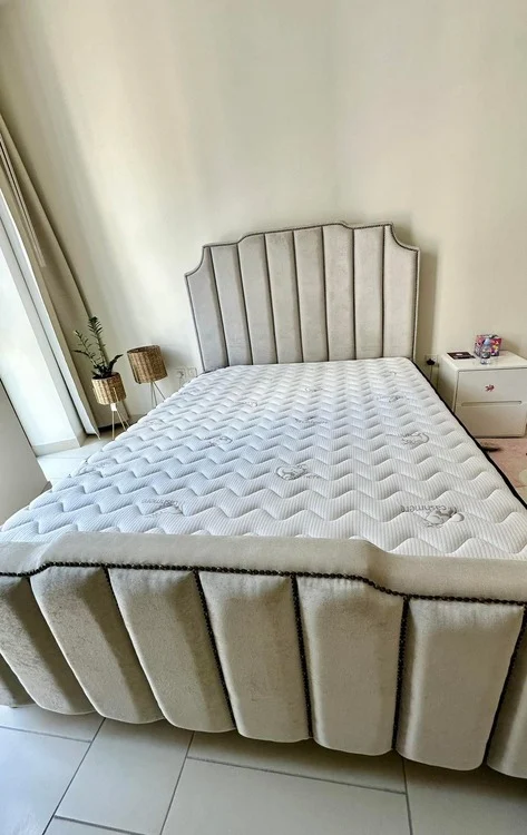 Pan Home Queen Bed and Mattress photo 3