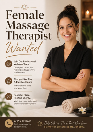 Female Massage Therapist