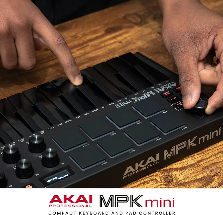 Akai Pro MPK Mini MK3 Black Special Edition MIDI Keyboard photo 5