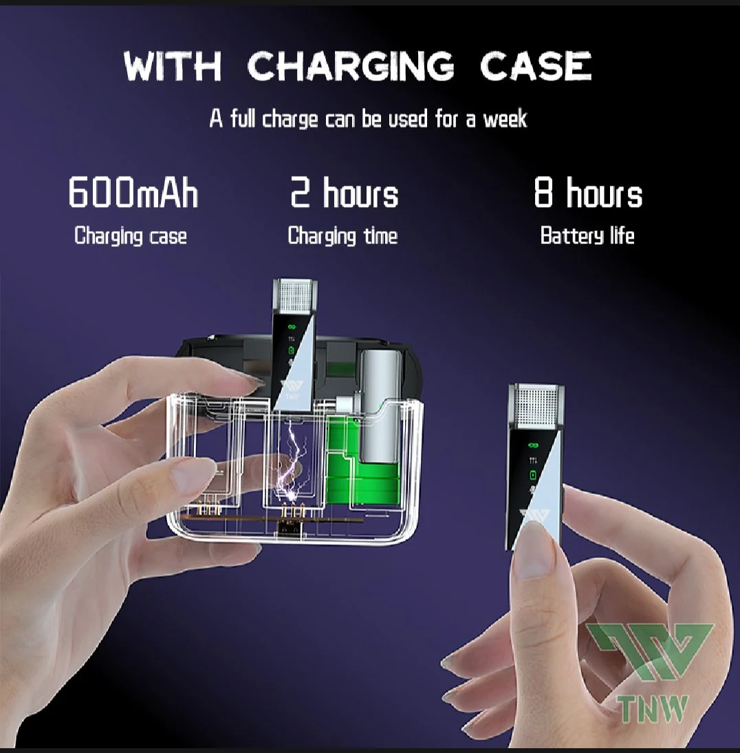 Wireless microphone with wireless charger photo 2