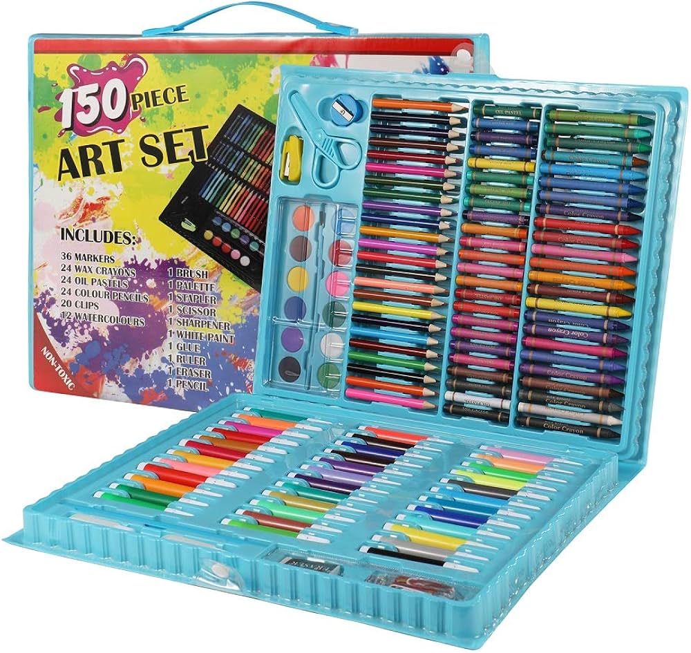 ? Spark Their Creativity: 150-Piece Deluxe Art Set! photo 3
