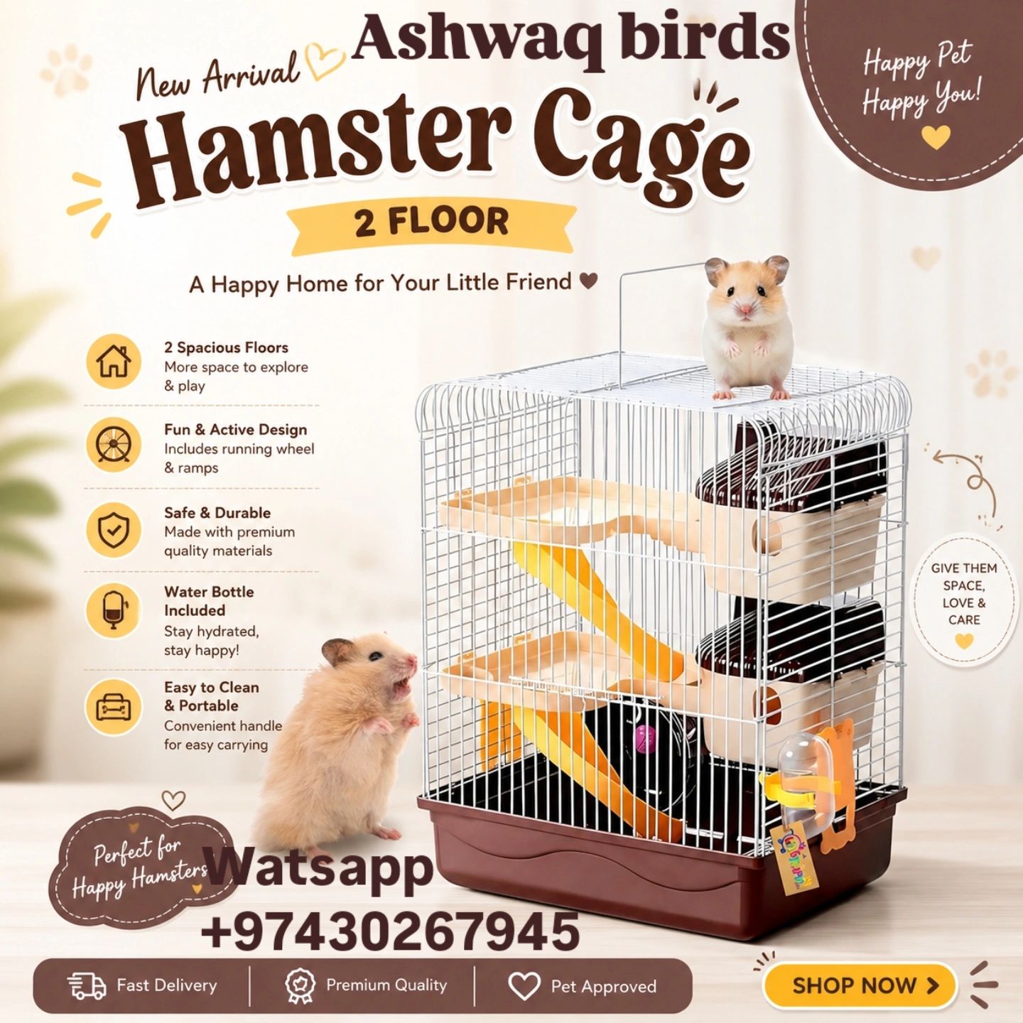 Hamast cage brand new photo 1