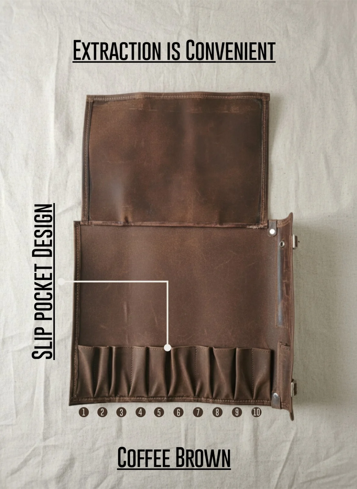 The Artisan Chef Signature Set - Hand Stitched Leather photo 5