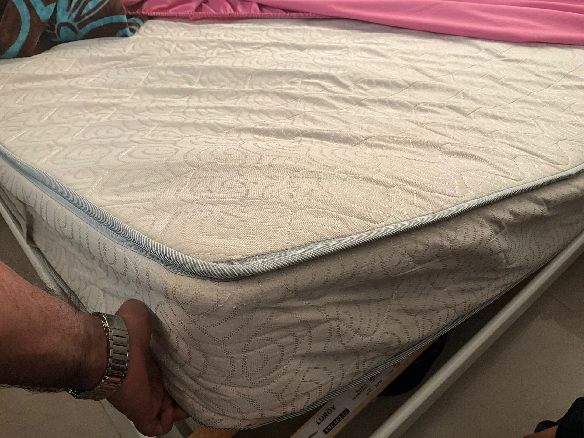 IKEA BED FRAME AND MATTRESS photo 3