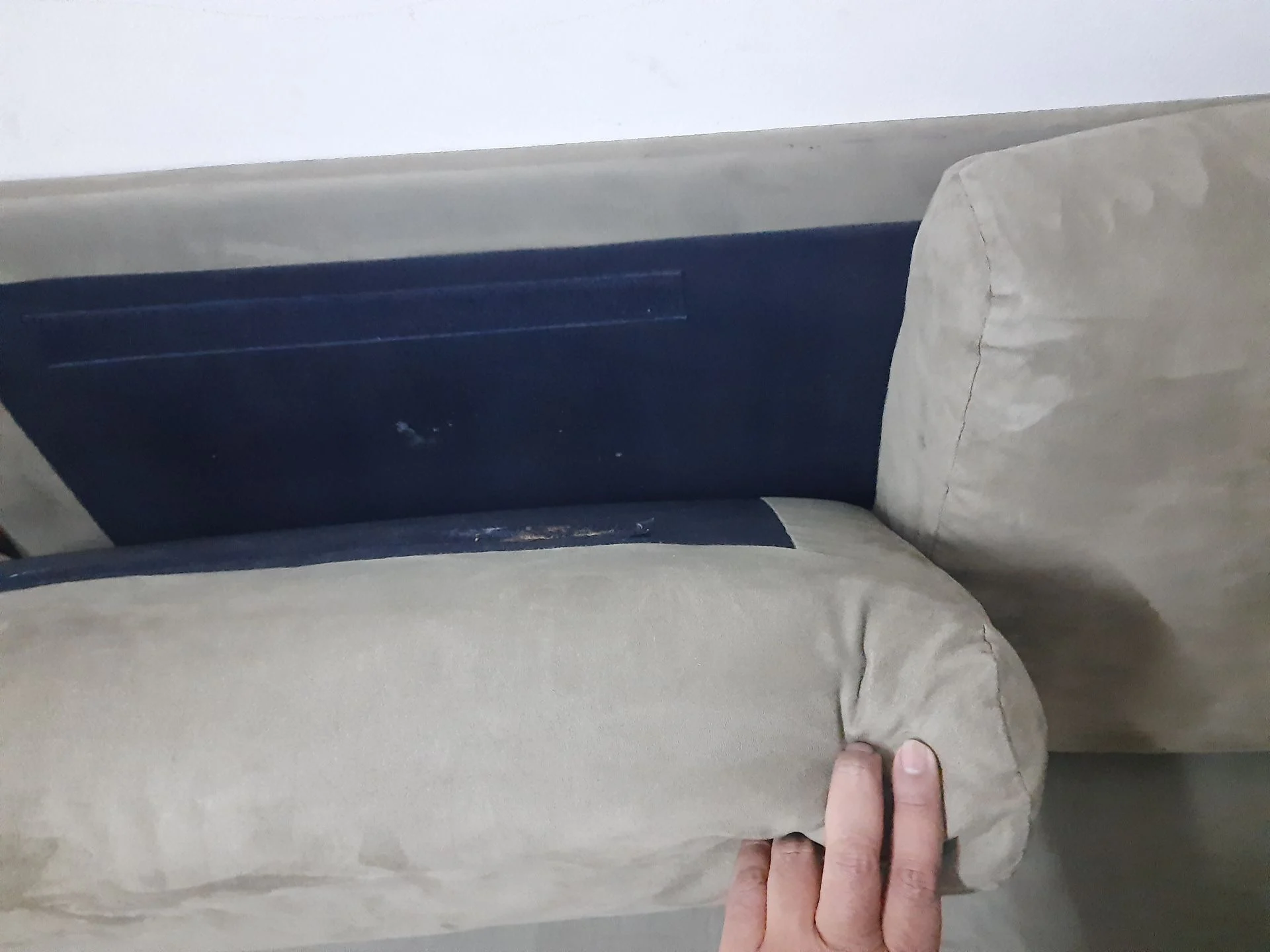 Sofa 3 seater wooden home center photo 5
