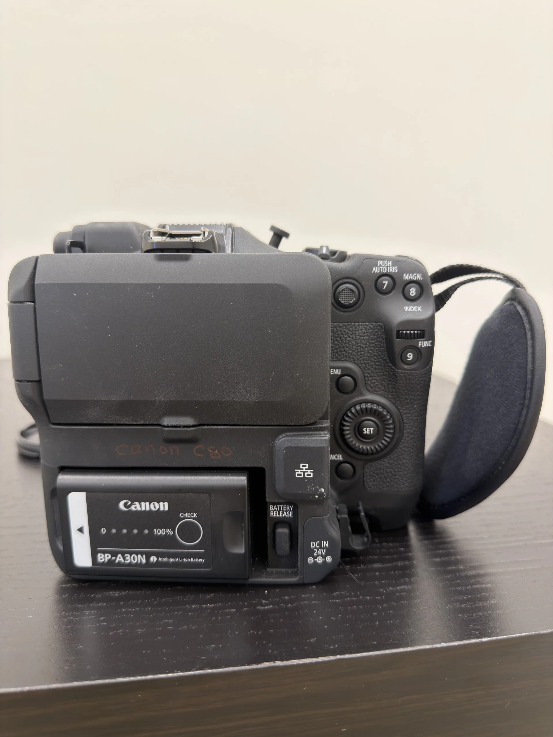 canon C80 with 24-70mm zoom lens photo 1