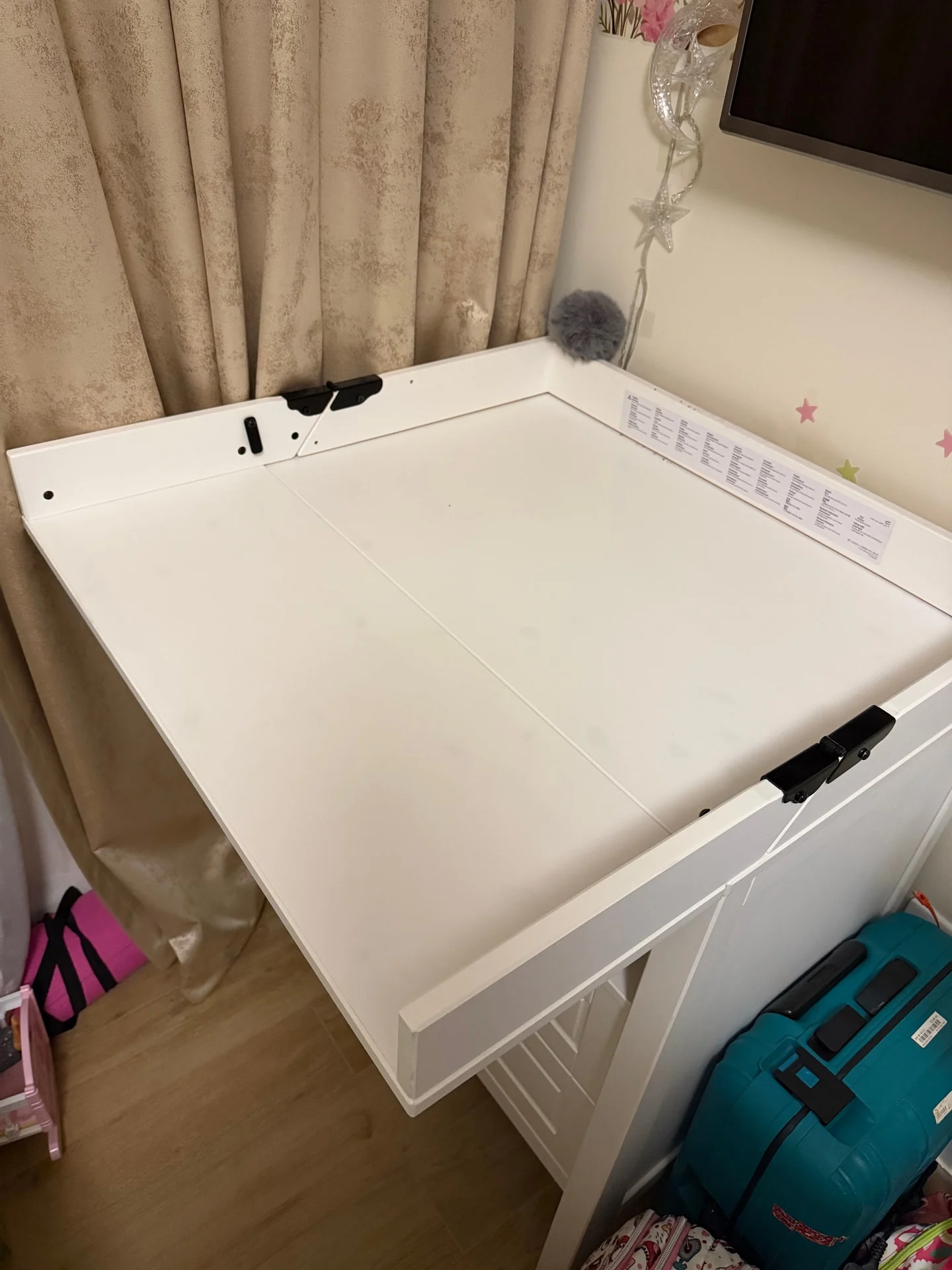 Baby cupboard with changing table photo 3