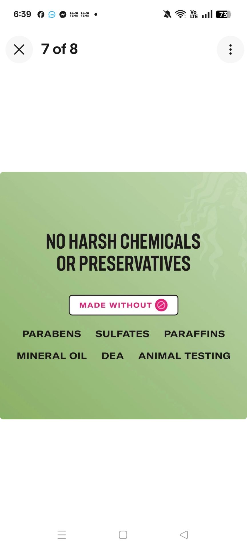 Rosemary Mint Hair Strengthening Shampoo photo 5