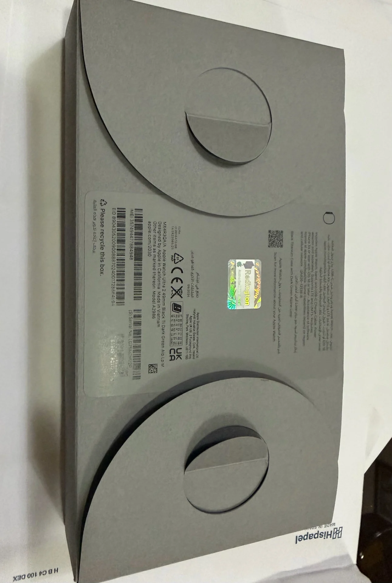 Apple Watch Ultra 2 Titanium Black 49mm photo 4