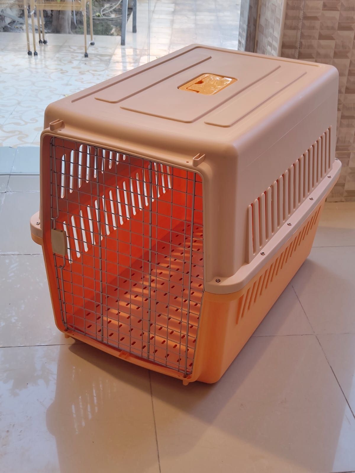 Pet travel carrier box large size photo 4