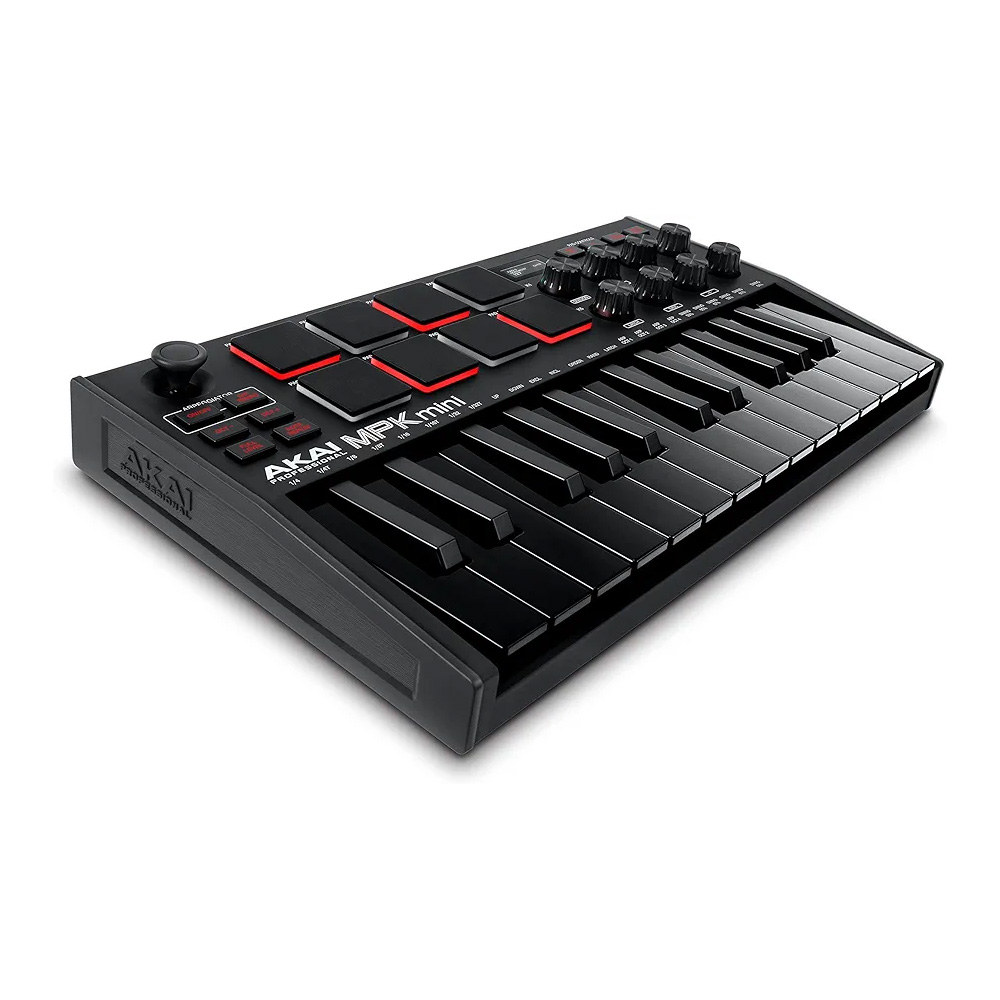 Akai Pro MPK Mini MK3 Black Special Edition MIDI Keyboard photo 1