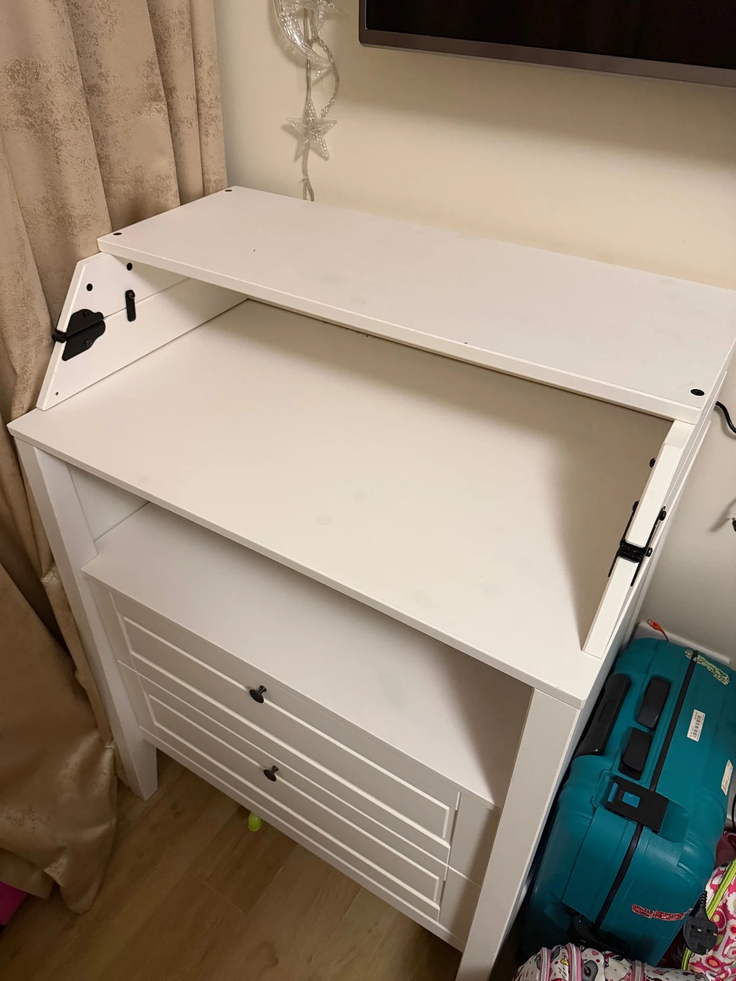 Baby cupboard with changing table photo 4