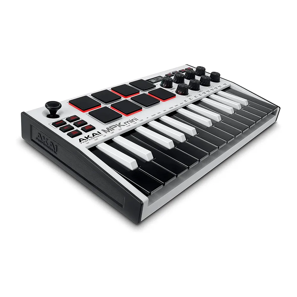 Akai Pro MPK Mini MK3 White Edition MIDI Keyboard photo 1