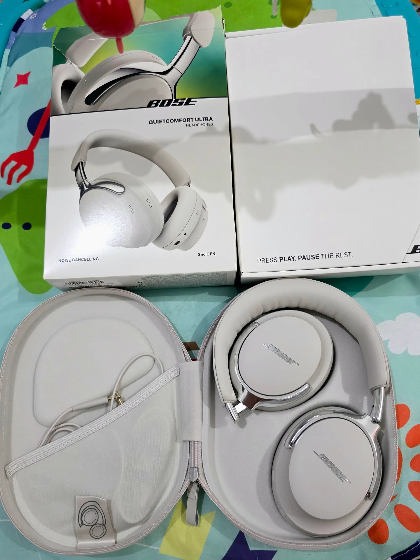 Bose Quietcomfort Ultra Gen 2 Over-ear Wireless Headphone White