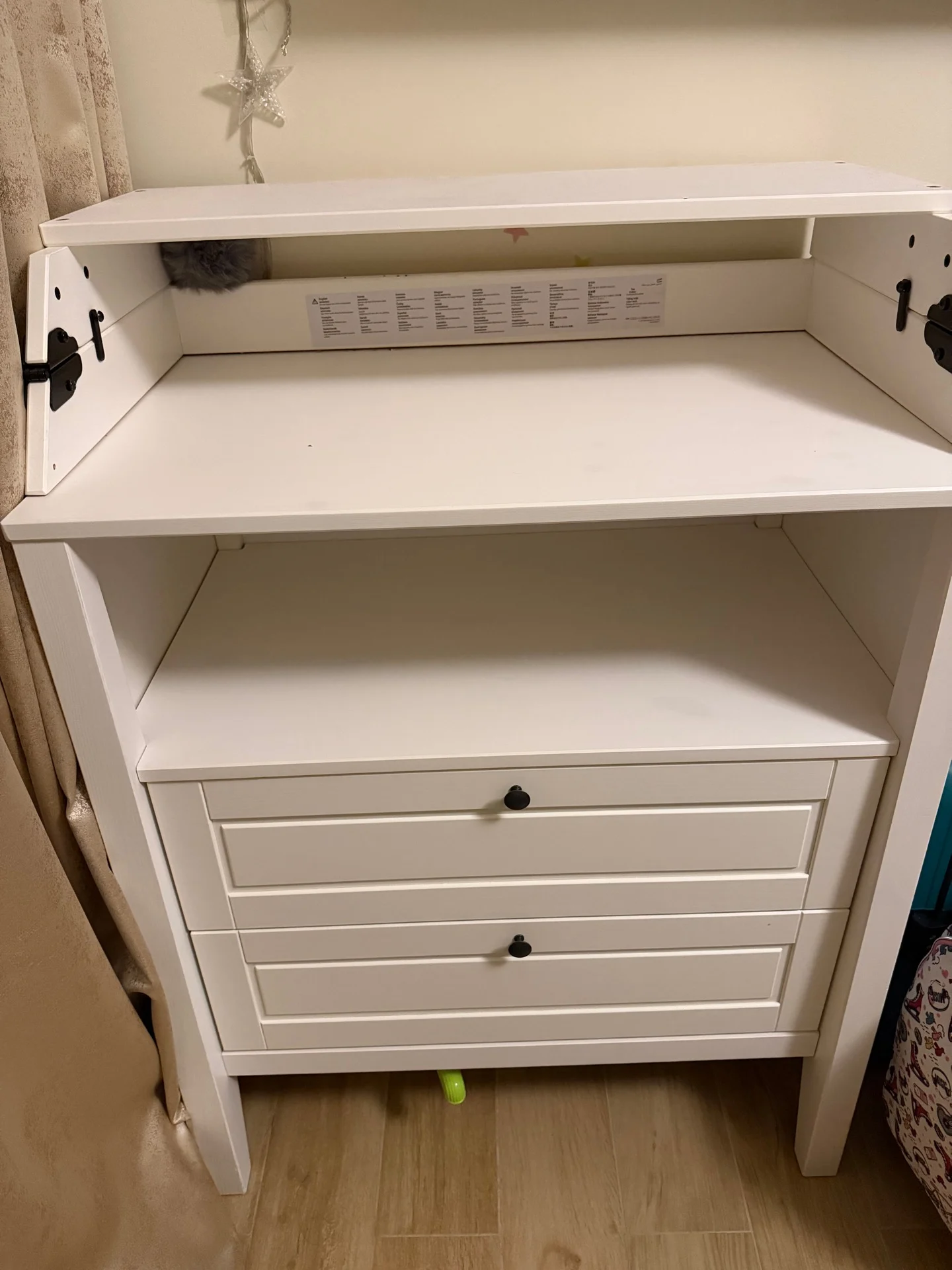 Baby cupboard with changing table photo 2