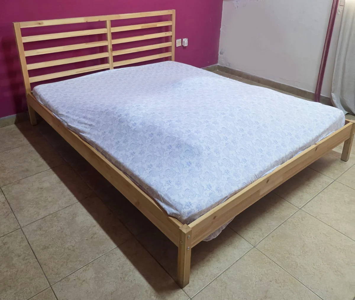 SOFE, TABLE, TV STAND, AC, TABLE, BED, MATTRESS, WARDROBE, SHOE RACK, photo 5