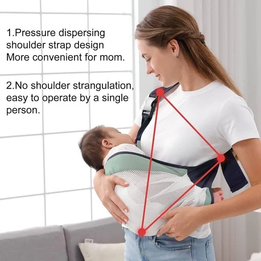 👶 Versatile 3-in-1 Baby Sling Carrier – Comfort for You & Your Baby! photo 3