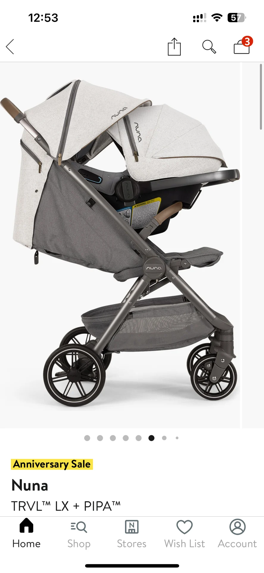 Combo stroller with carseat photo 3