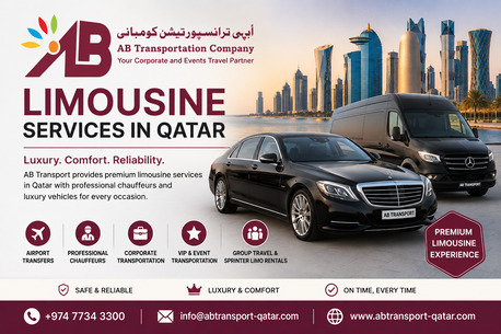Limousine Services In Qatar | Luxury Chauffeur & Airport Transfers