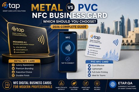 Metal Vs PVC NFC Business Cards – Which One Is Right For Your Business?