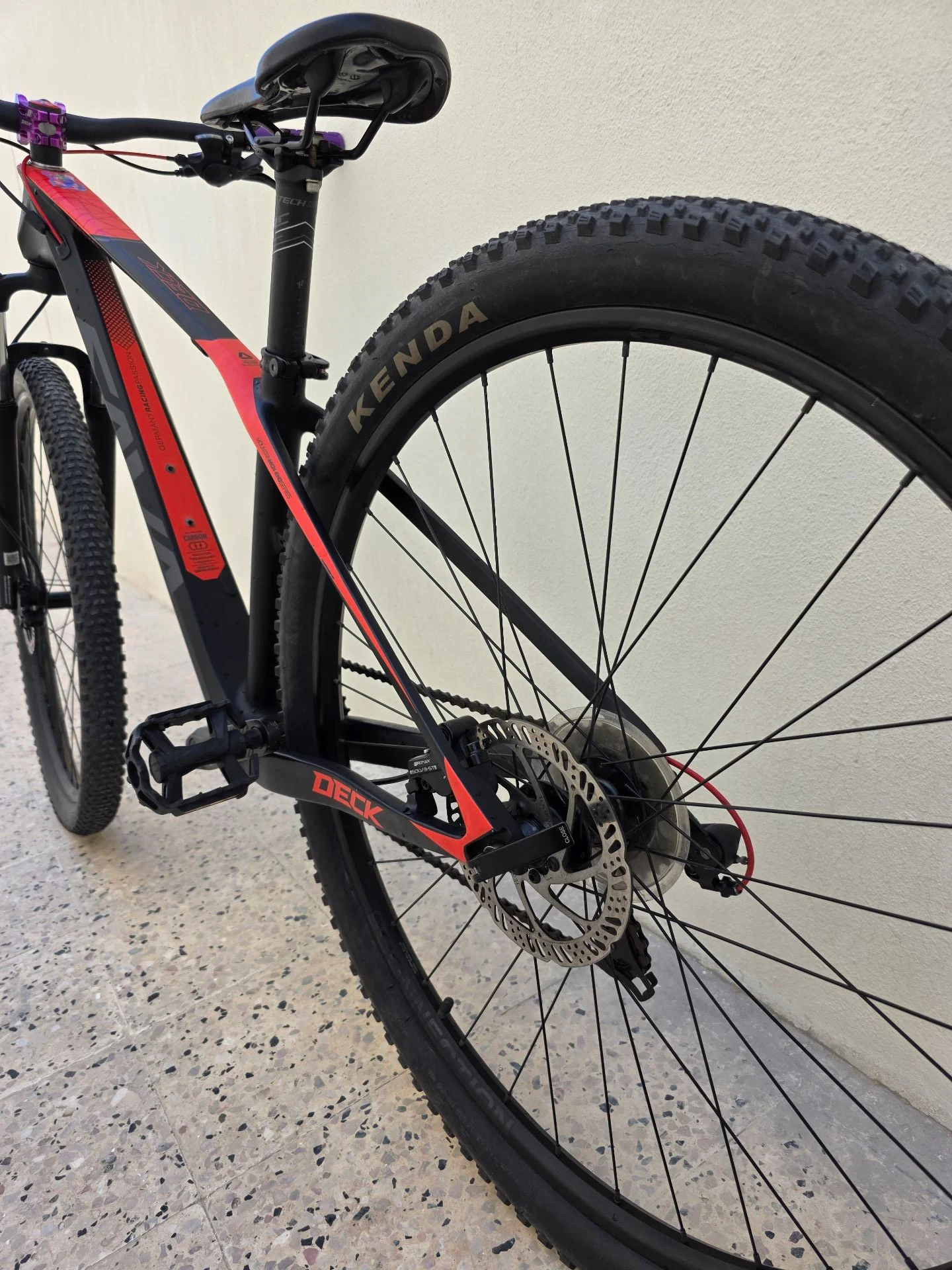 Sava Carbon 29 Mountain Bike Deck 8.2- Shimano Deore XT8100 photo 4
