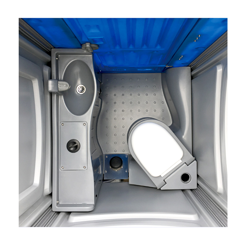 PLASTIC PORTABLE TOILET FOR SALE WITH SINK & URINAL - MADE IN QATAR photo 4