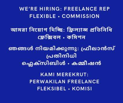 Remote Freelance Representative (Commission-Based)
