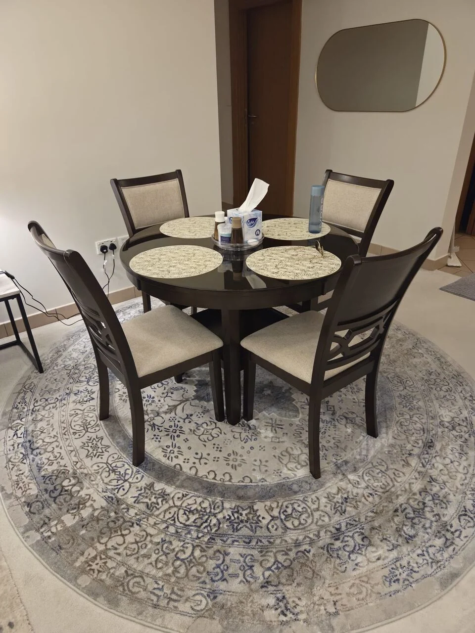 QAR 1200,  MIDA / ASHLEY DINING SET 4 SEAT photo 1